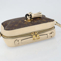 Louis Vuitton Saintonge Handbag Monogram Canvas with Leather