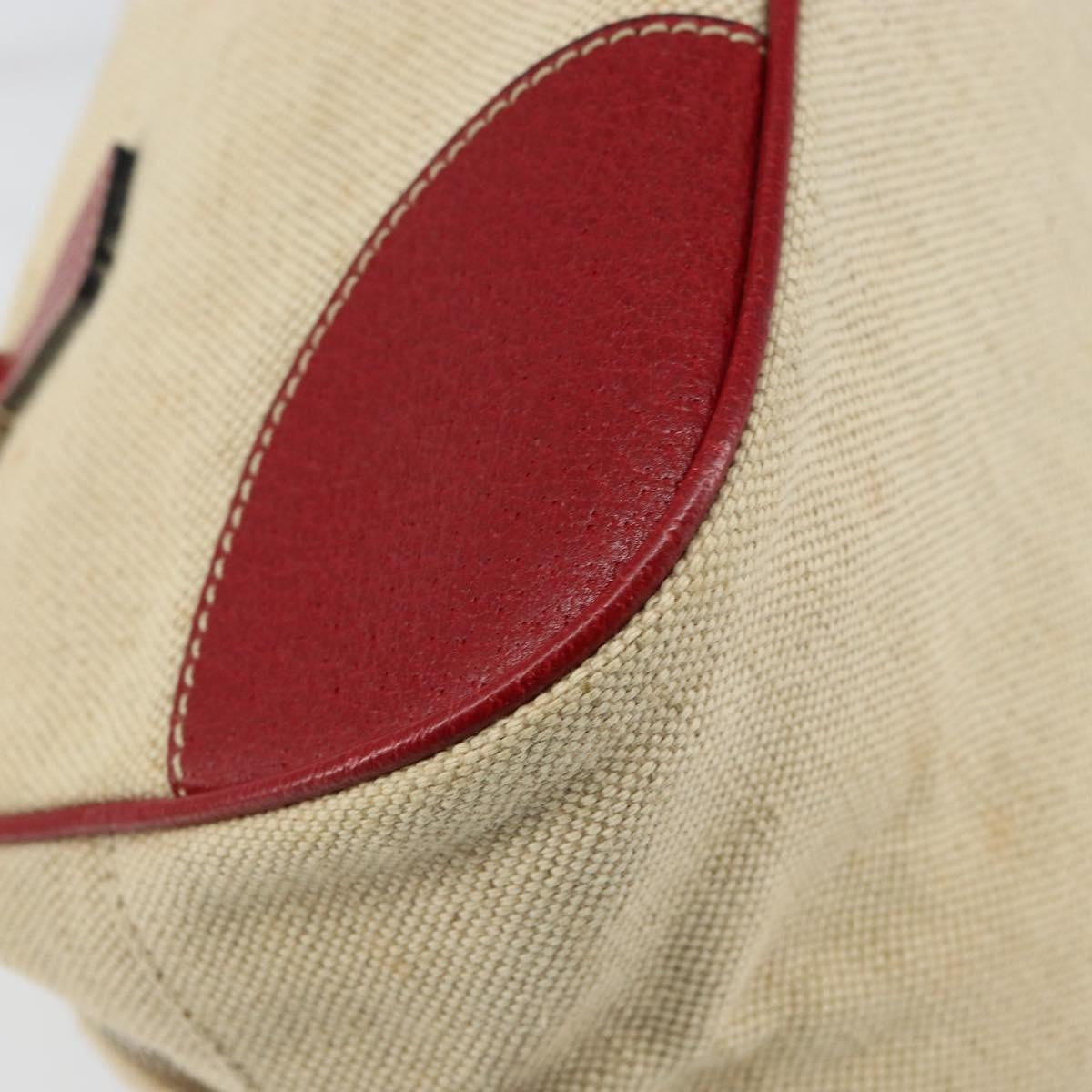 Prada Bowler Bag Canvas with Leather