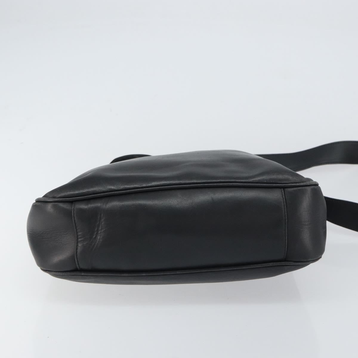 Gucci Vintage Bamboo Handle Open Hobo Leather