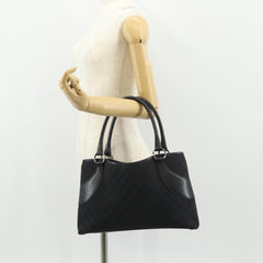 Gucci Vintage Ring Tote GG Canvas with Leather