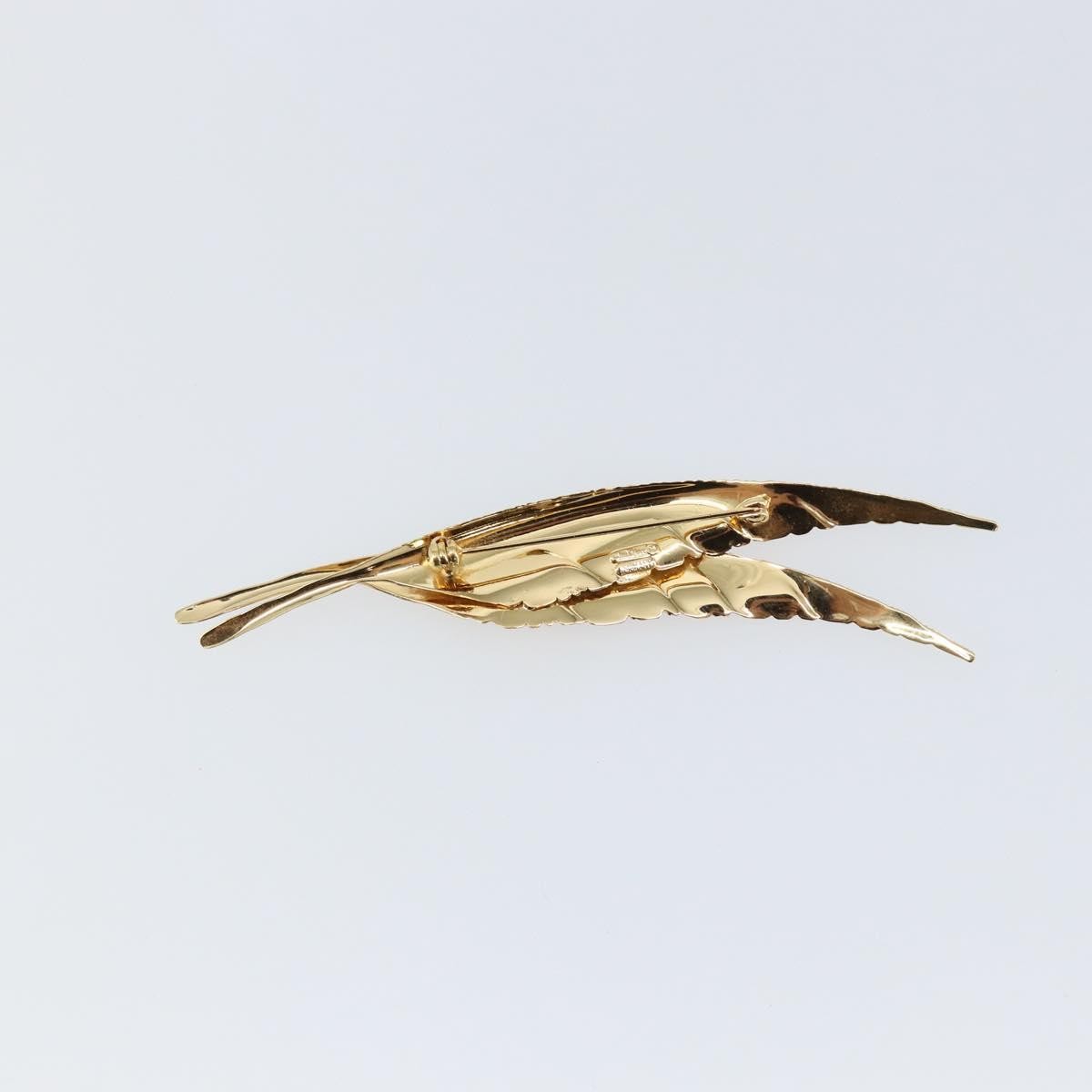 Christian Dior Vintage feather Metal