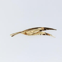 Christian Dior Vintage feather Metal