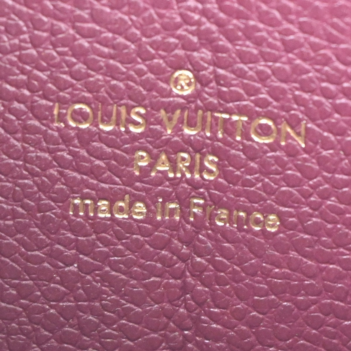 Louis Vuitton Zippy Wallet NM Leather Empreinte