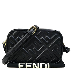 Fendi Camera Bag Zucca Embossed Leather