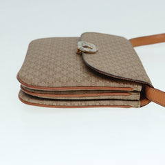 Celine Vintage Macadam Shoulder Bag Canvas