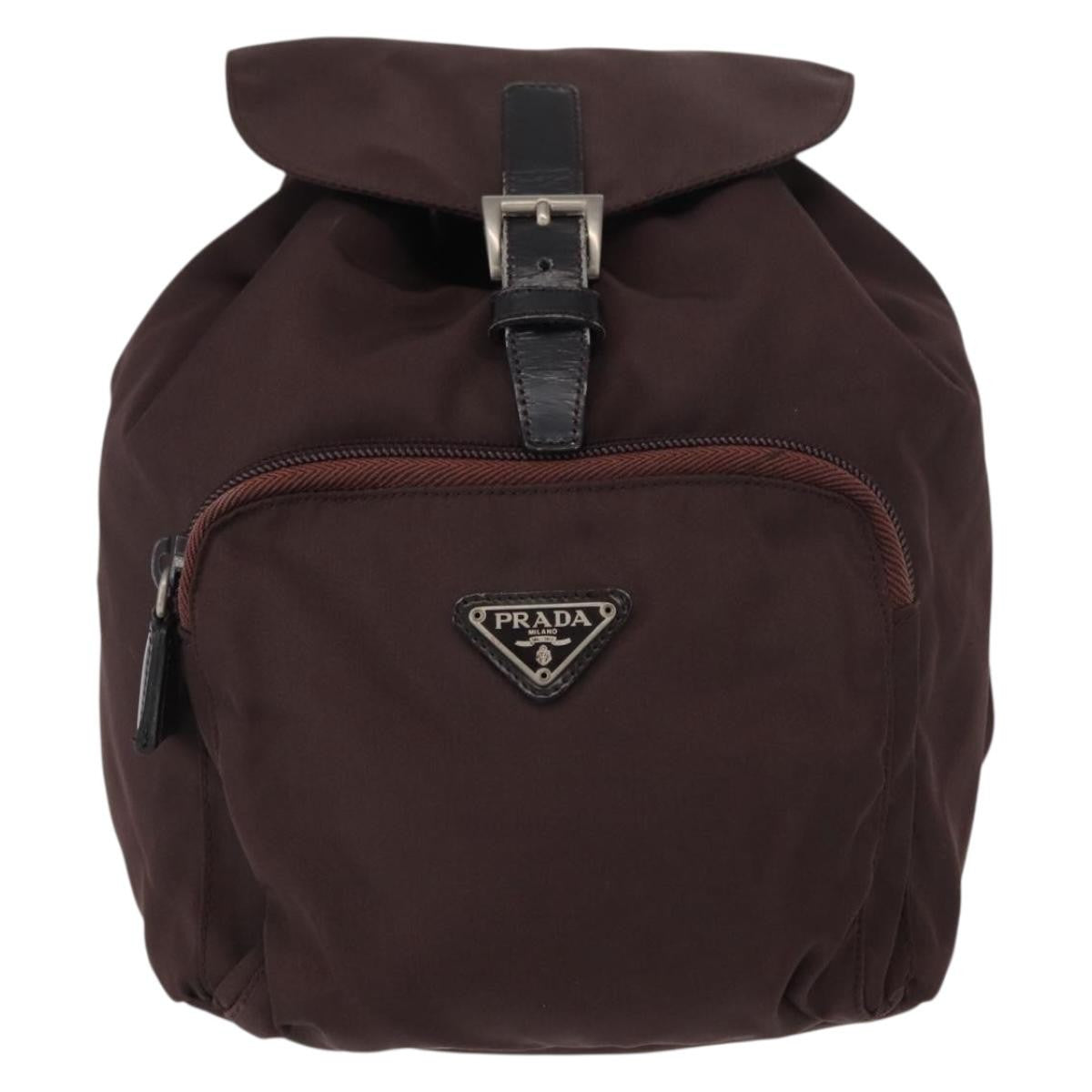 Prada Front Pocket Backpack Tessuto