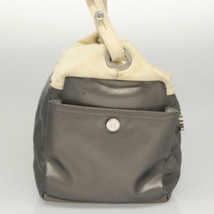 Chanel Biarritz Hobo Quilted Coated Canvas