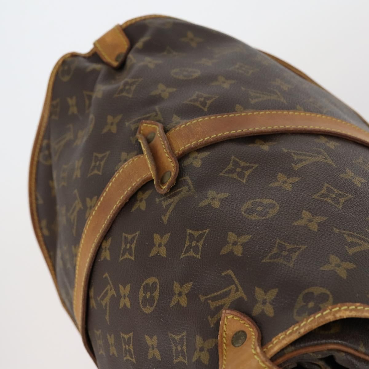 Louis Vuitton Saumur Handbag Monogram Canvas