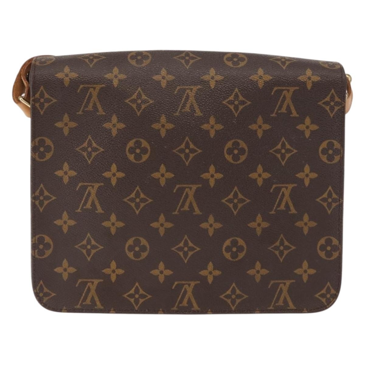 Louis Vuitton Cartouchiere Handbag Monogram Canvas