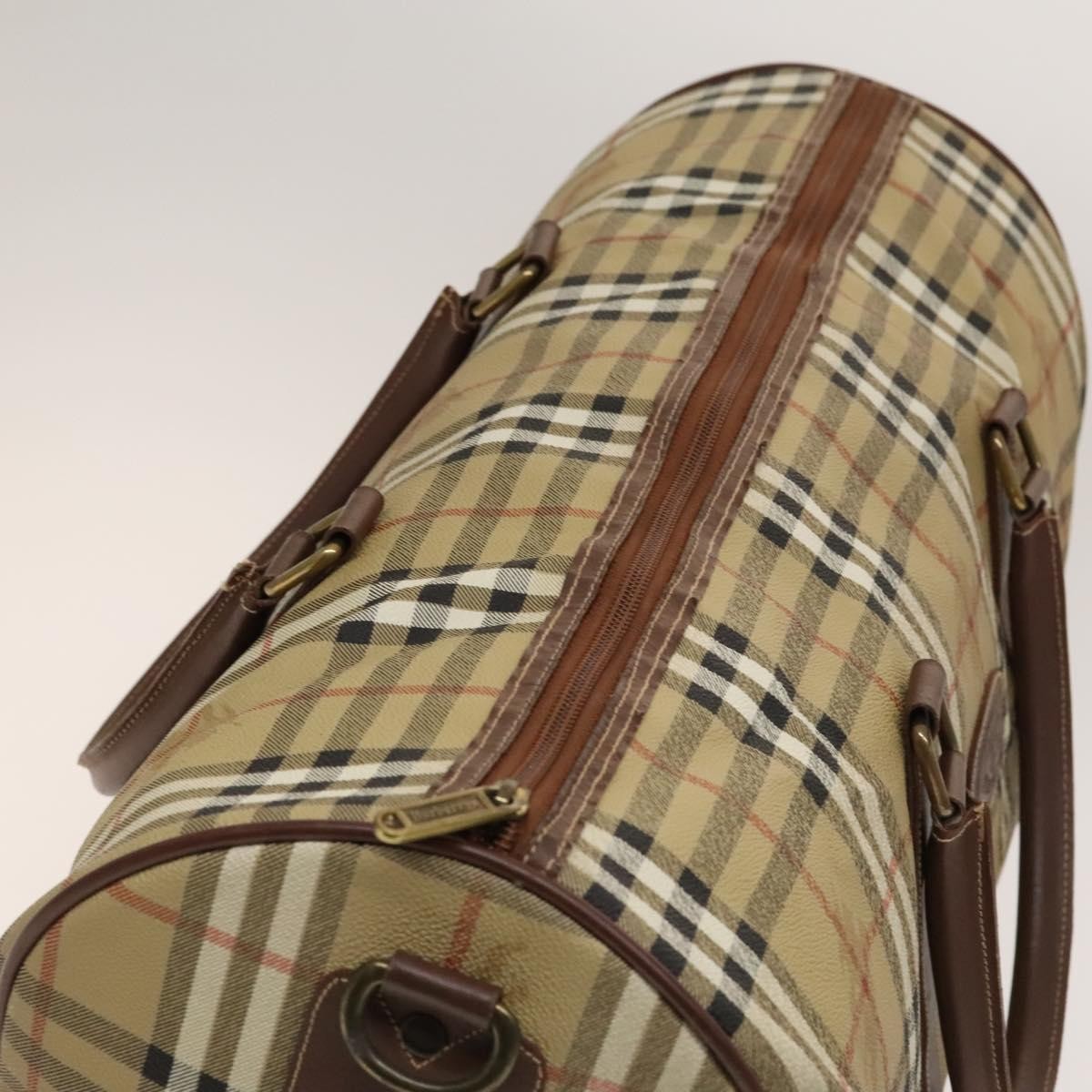 Burberry Nova check boston bag Canvas