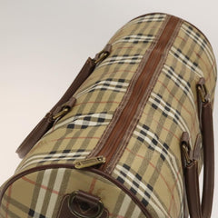 Burberry Nova check boston bag Canvas