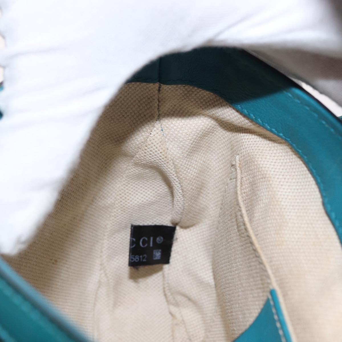 Gucci Vintage Flap Shoulder Bag Patent Leather