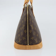 Louis Vuitton Alma Handbag Monogram Canvas