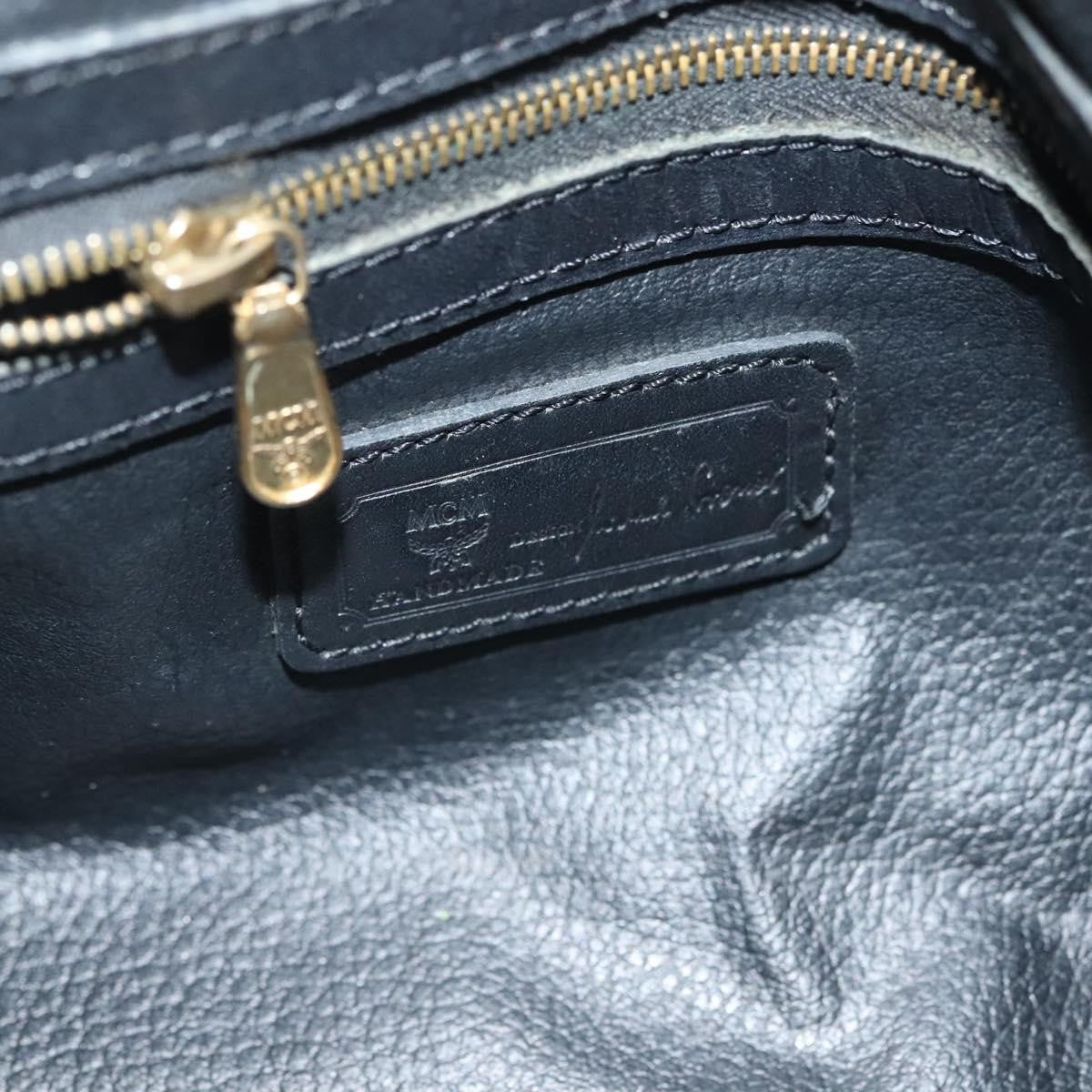 MCM Visetos logogramme Handbag Canvas and Leather