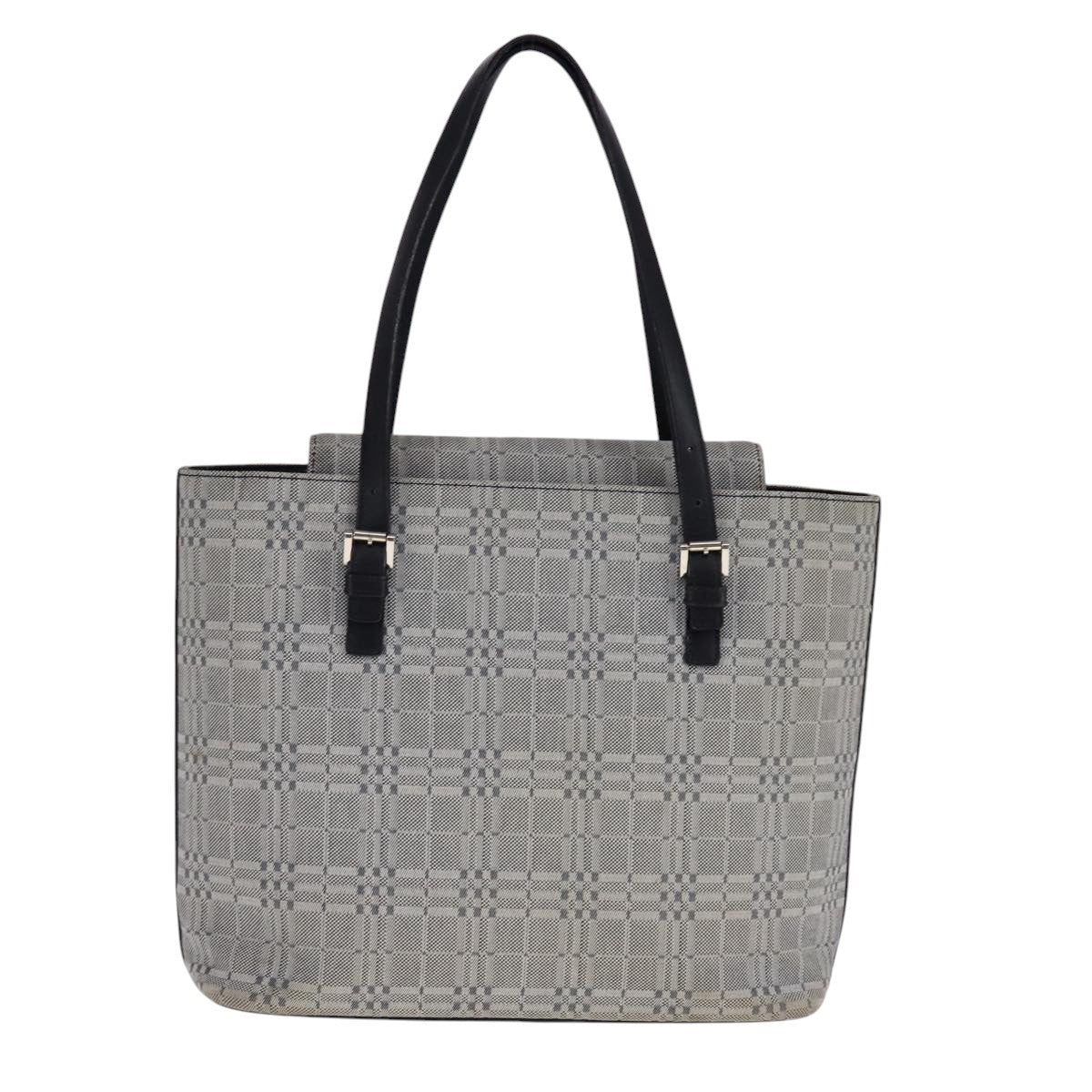 Burberry Nova Check Tote Canvas and Leather