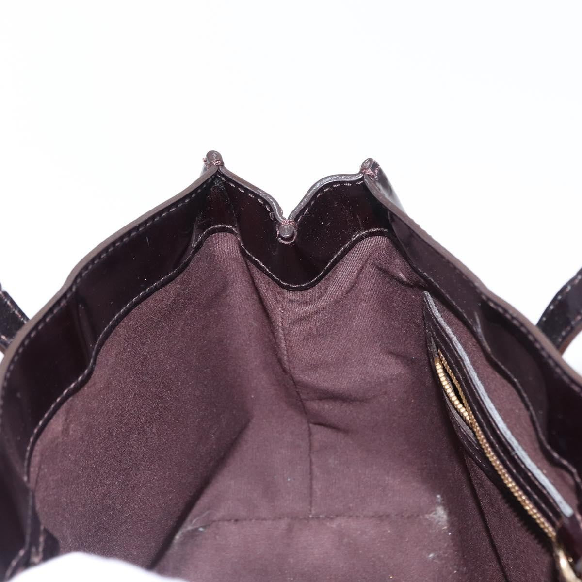 Louis Vuitton Wilshire Handbag Monogram Vernis