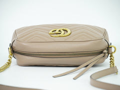 Gucci GG Marmont Shoulder Bag Matelasse Leather