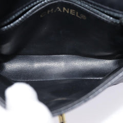 Chanel Waist Belt Bag Quilted Shiny Calfskin