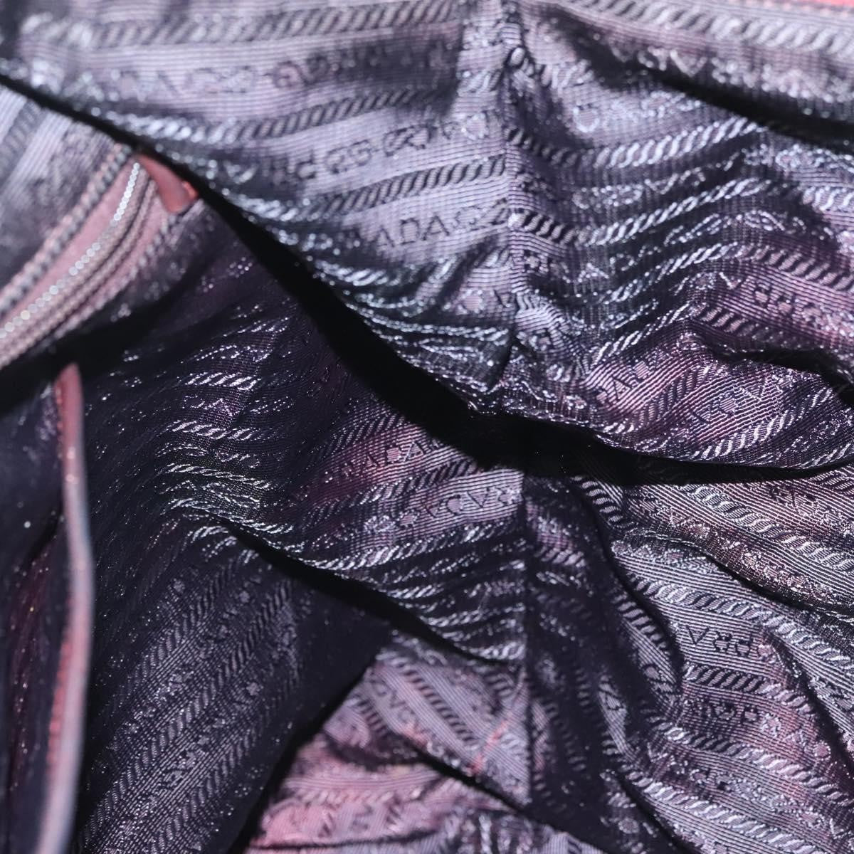 Prada Convertible Tote Printed Tessuto with Saffiano