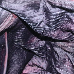 Prada Convertible Tote Printed Tessuto with Saffiano