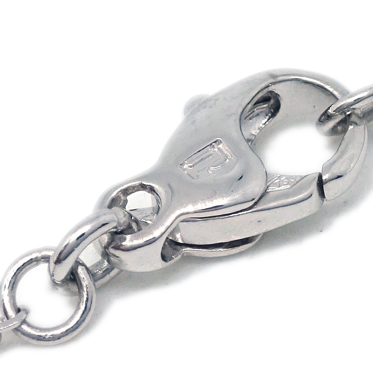 Piaget Limelight Hearts Pendant Necklace 18K White Gold with Pave Diamonds