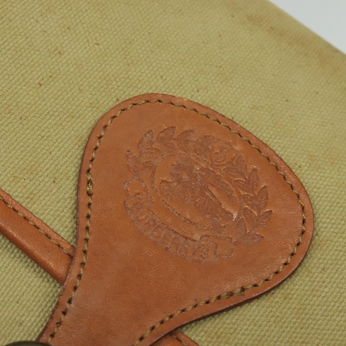 Burberry Front Pocket Messenger Bag Canvas