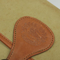 Burberry Front Pocket Messenger Bag Canvas