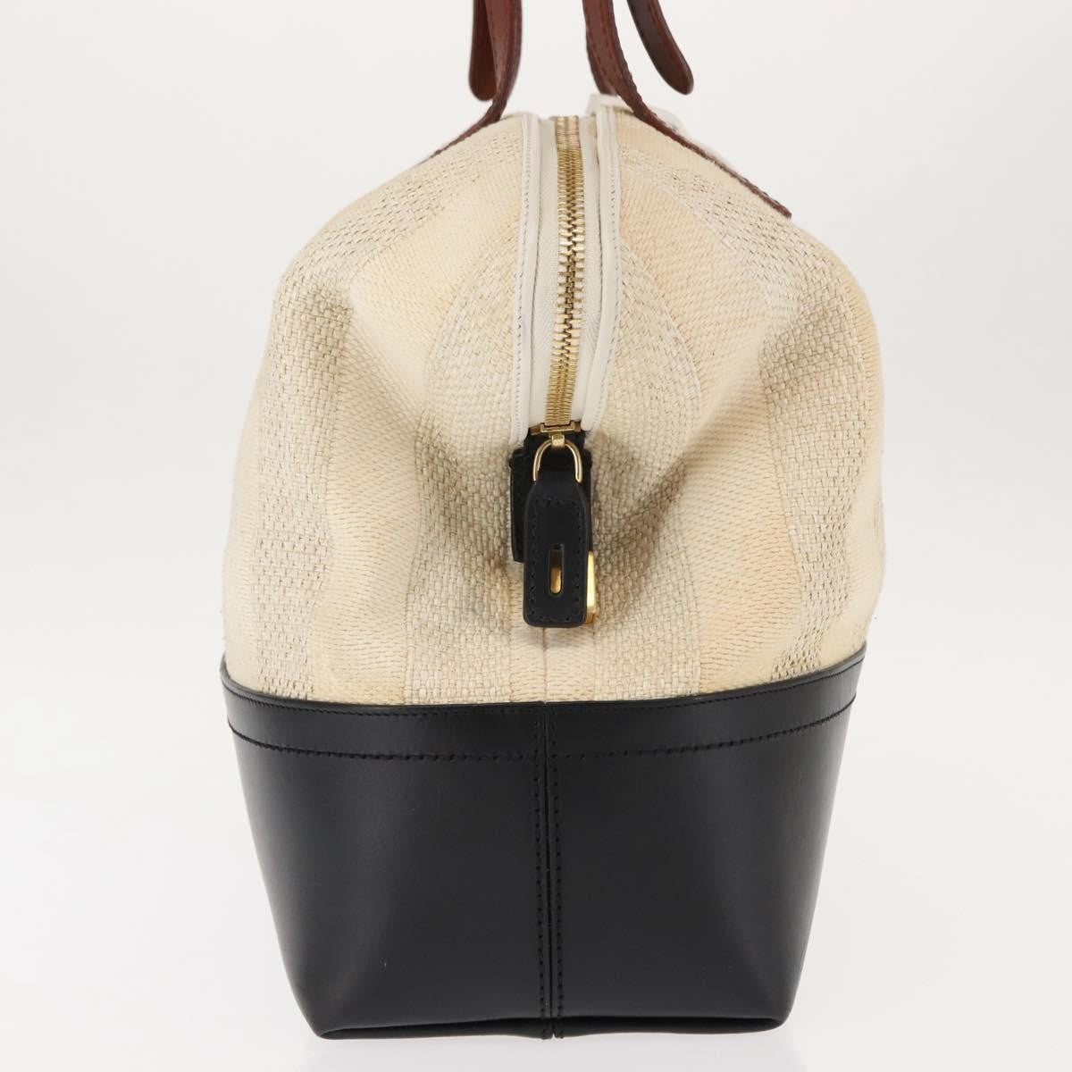 Fendi Pequin 2Bag Canvas and Leather