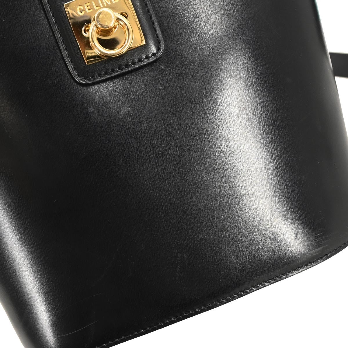 Celine Vintage Shoulder Bag Leather