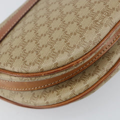 Celine Macadam Shoulder Bag PVC Leather