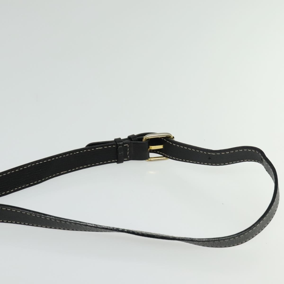 Celine Vintage Circle Logo Crossbody Bag Leather