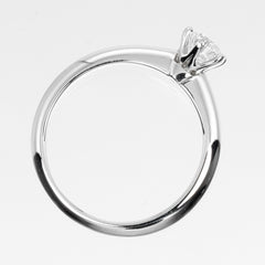 Tiffany & Co. Tiffany Setting Solitaire Ring Platinum with RBC Diamond