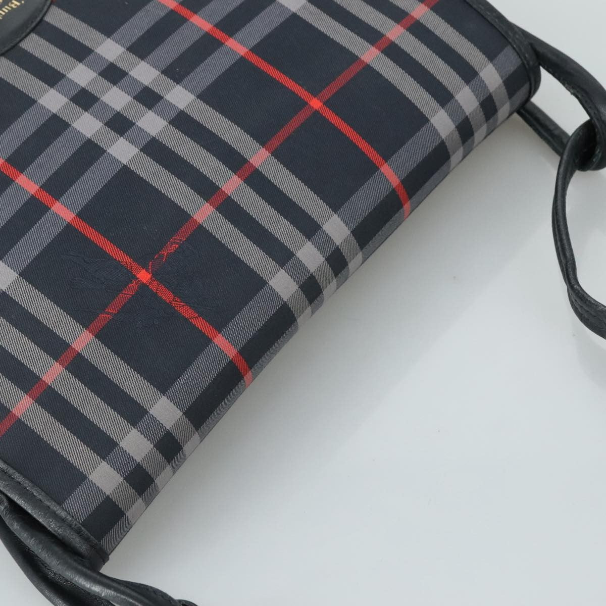Burberry Nova Check Tote Leather