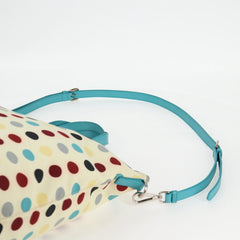 Prada Convertible Tote Printed Tessuto with Saffiano