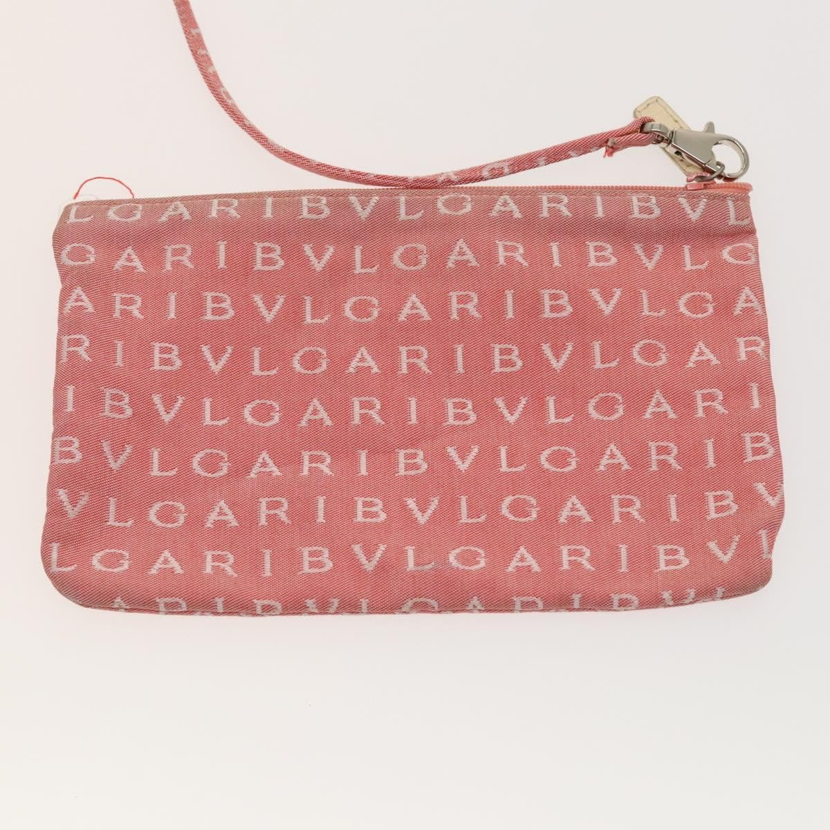 Bvlgari B.Zero1 Logomania Bag Canvas with Leather