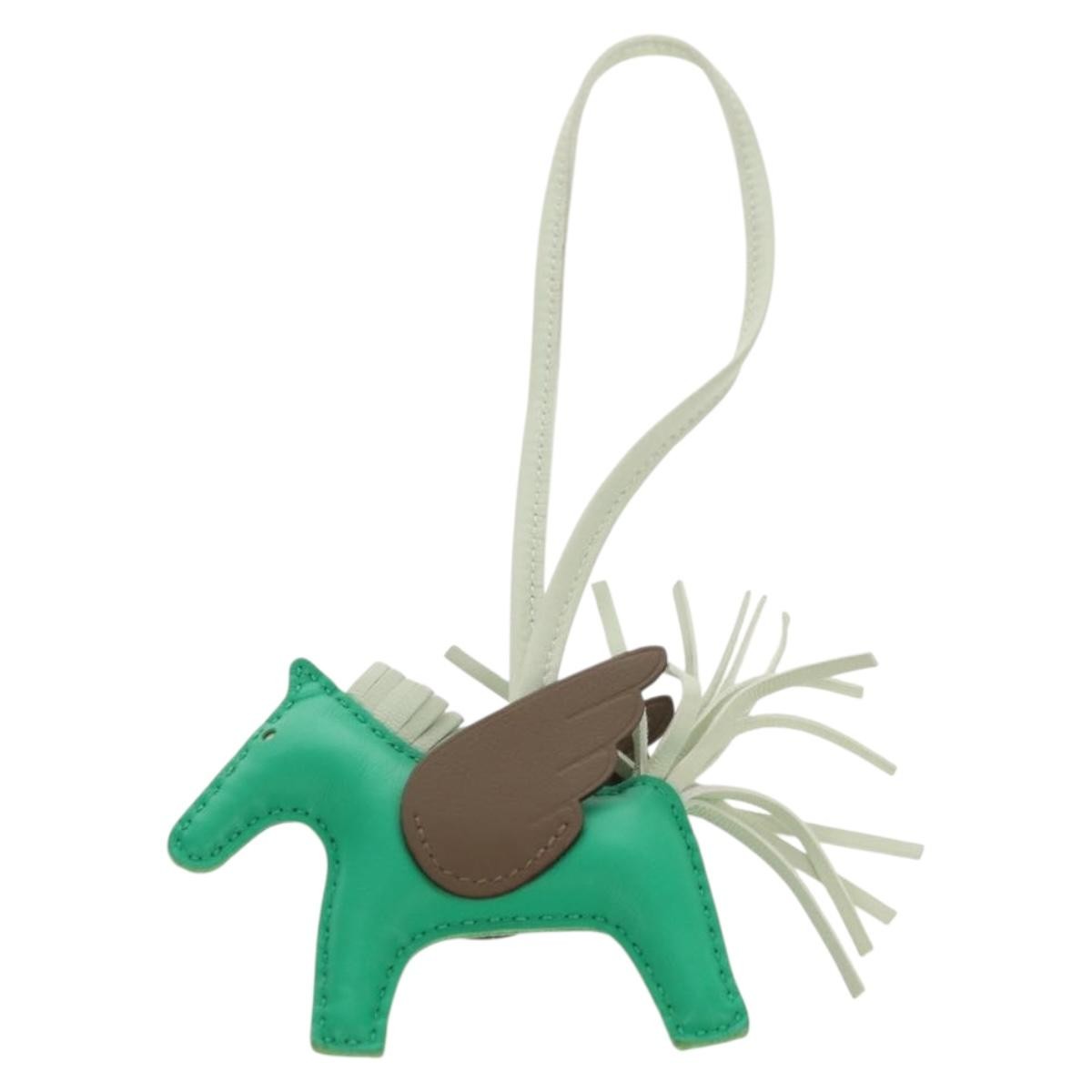 Hermes Pegase Rodeo Bag Charm Leather