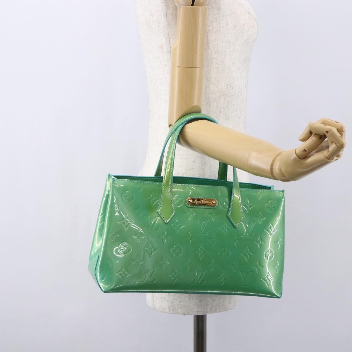 Louis Vuitton Wilshire Handbag Monogram Vernis