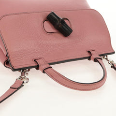 Gucci Bamboo Daily Top Handle Bag Leather