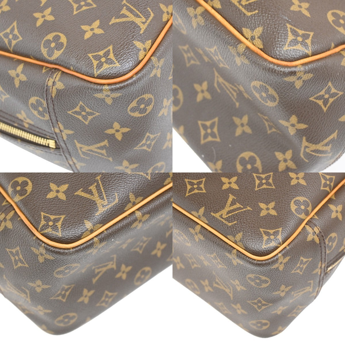 Louis Vuitton Deauville Handbag Monogram Canvas