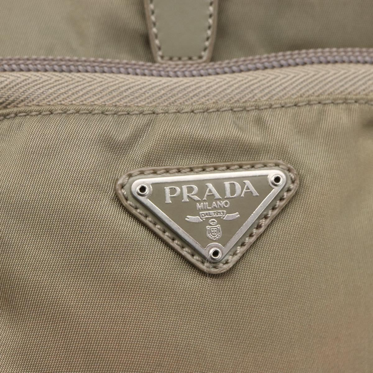 Prada Front Pocket Buckle Backpack Nylon