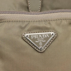 Prada Front Pocket Buckle Backpack Nylon