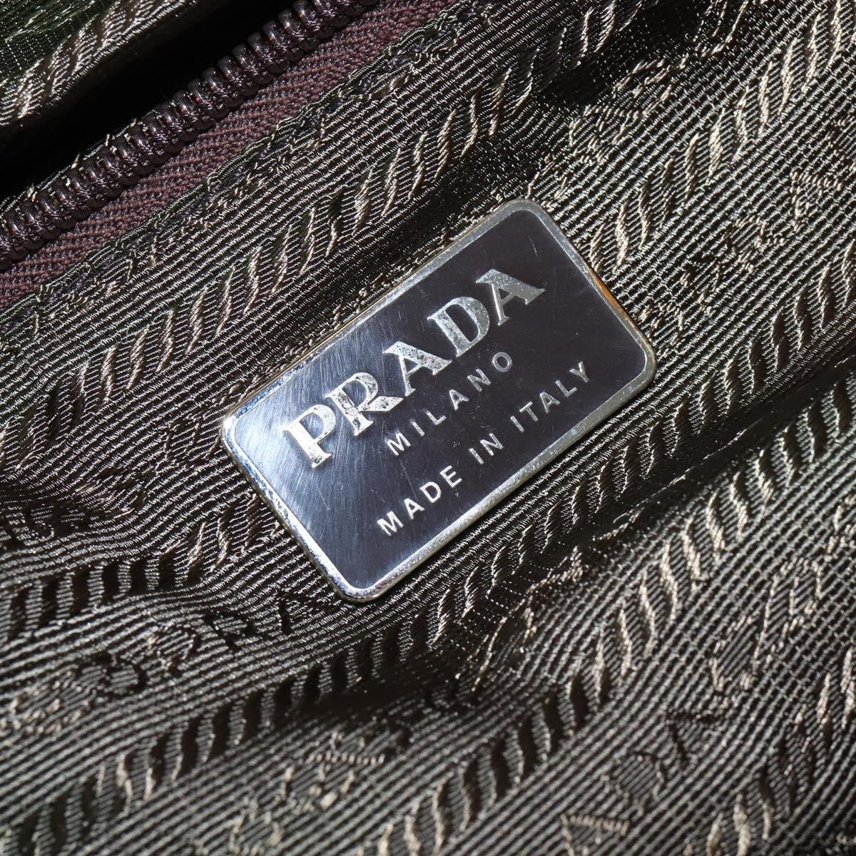 Prada Double Front Pocket Backpack Tessuto