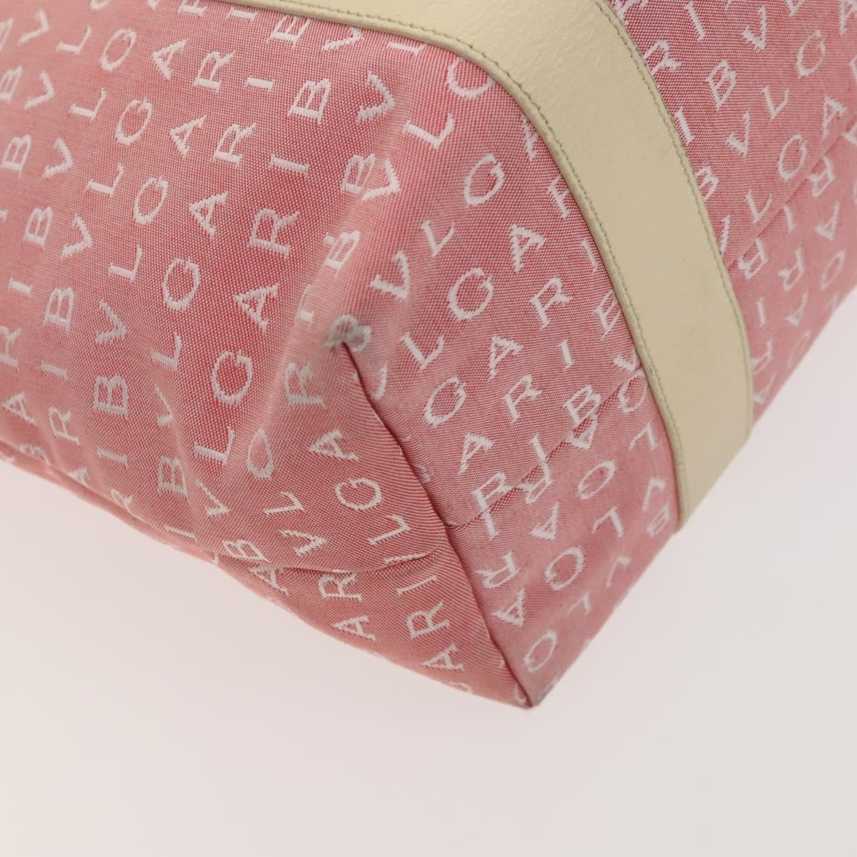 Bvlgari B.Zero1 Logomania Bag Canvas with Leather