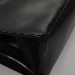 Salvatore Ferragamo Gancini Wristlet Clutch Leather