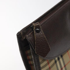 Burberry Nova check Pochette Canvas
