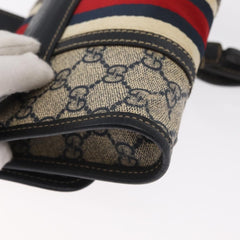 Gucci Vintage Web Belt Bag GG Coated Canvas