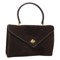 Bally Vintage Handbag Quilted suede