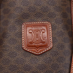 Celine Vintage Macadam Tote bag Canvas and Leather