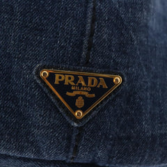 Prada Canapa Convertible Tote Denim