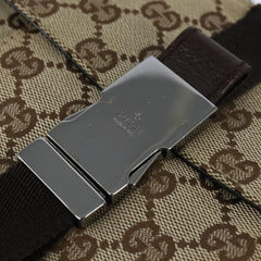 Gucci Front Pocket Messenger Bag GG Canvas